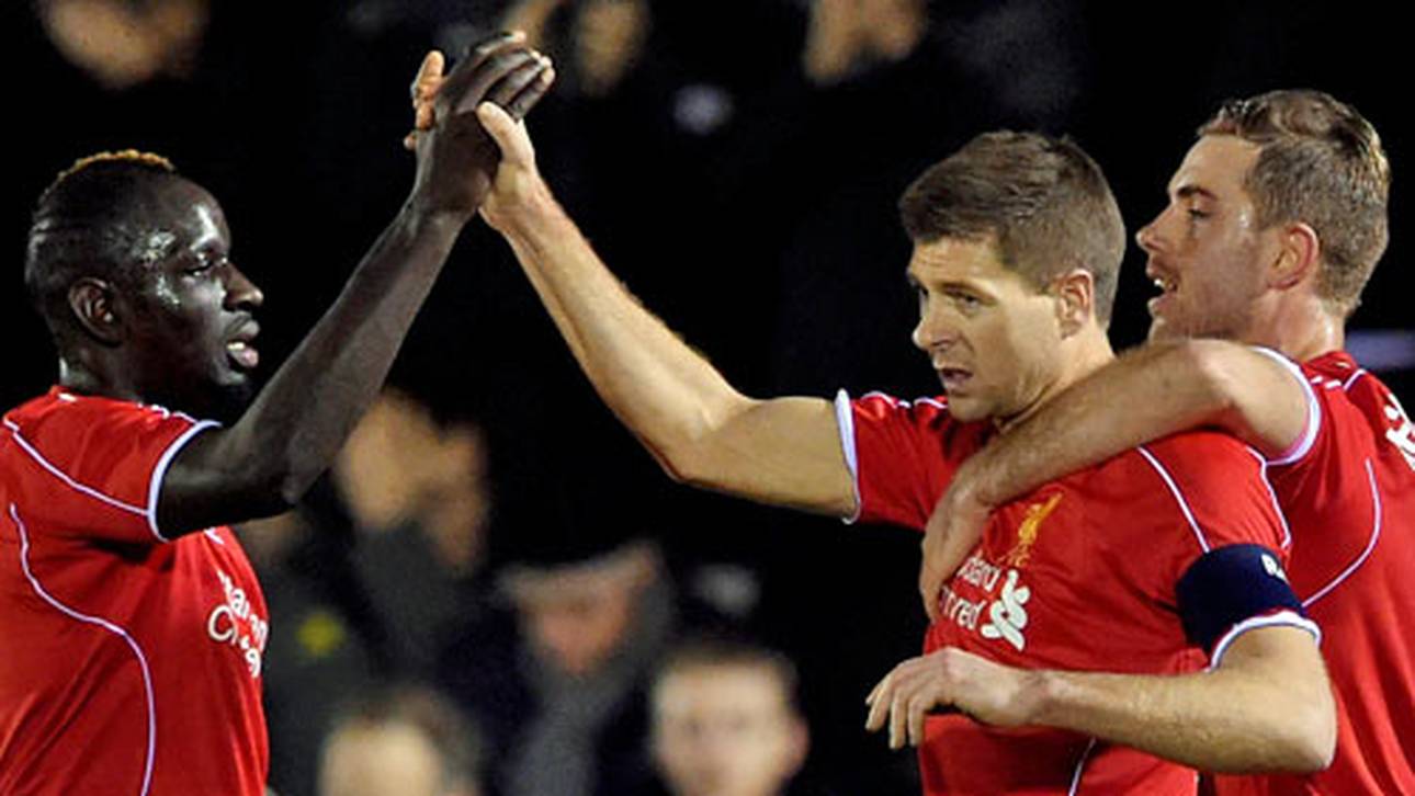 Gerrard schießt Liverpool weiter