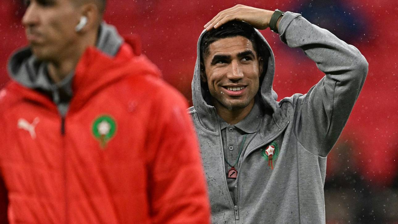 Steht vor seinem Comeback: Achraf Hakimi (r.)