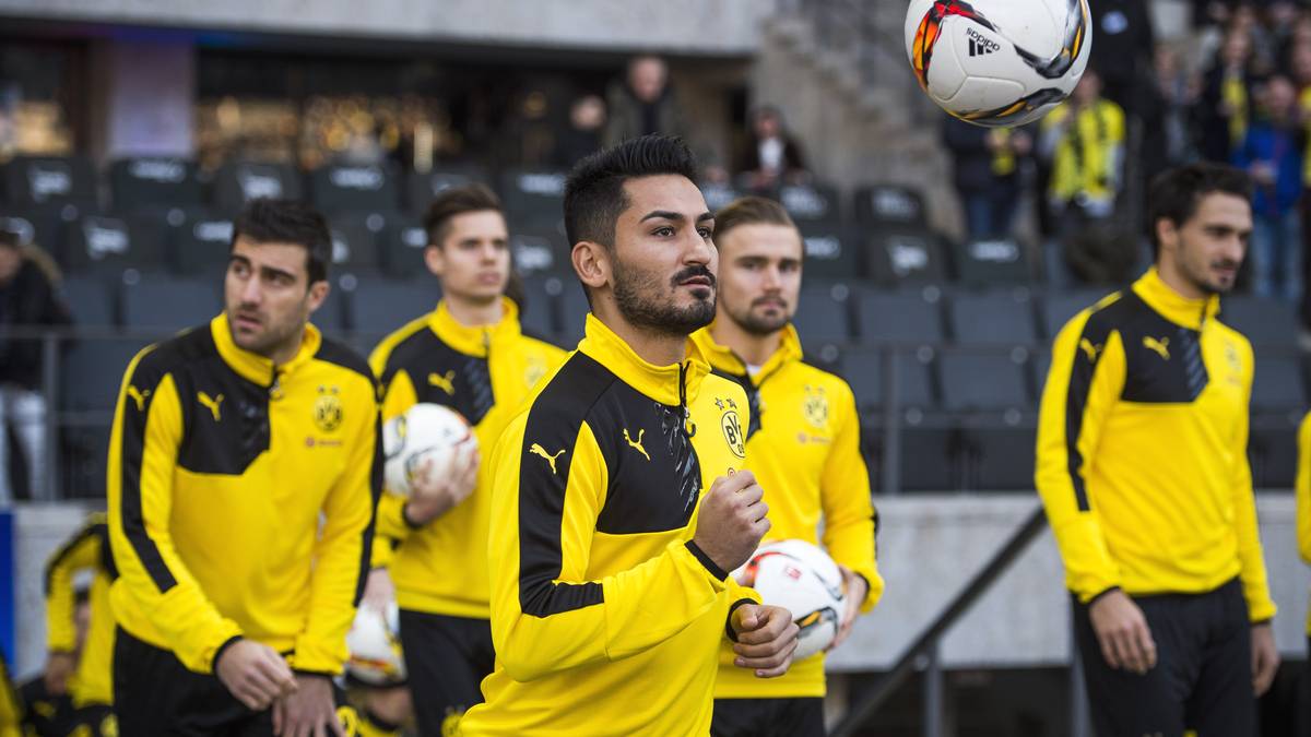 DAS SAGT SPORT1: Ganz enge Kiste für Dortmund. Die Anzeichen, dass es Gündogan zu City zieht, verdichten sich. Sein Abgang wäre womöglich schon klar, wenn das Projekt Tuchel nicht so gut laufen würde. Das kann den Ausschlag geben. Wechselwahrscheinlichkeit: 50 Prozent