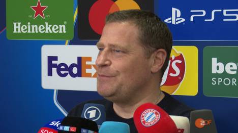 Thomas Müller bewahrt den FC Bayern scheinbar vor einer Niederlage gegen Inter Mailand. Dann stechen die Italiener spät zu - und siegen in München. Nach dem Spiel spricht Bayern-Boss Max Eberl und Kapitän Joshua Kimmich über die Bayern-Legende. 