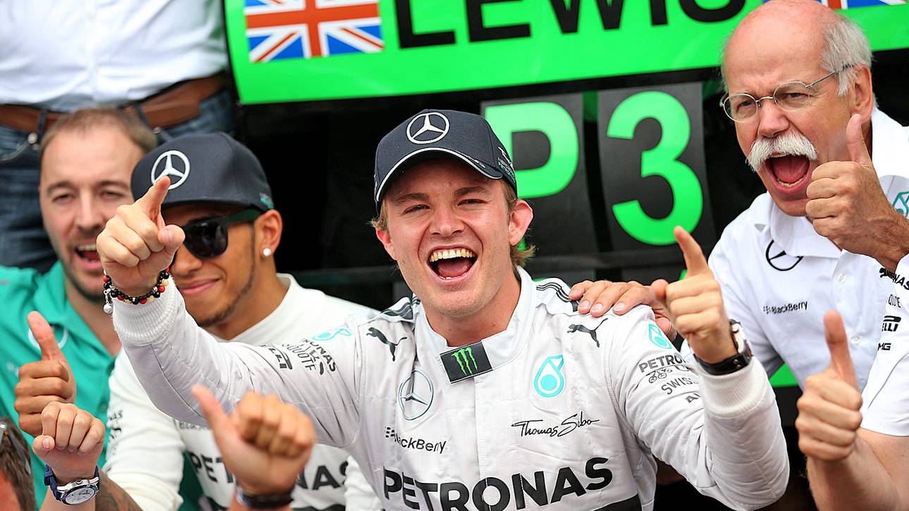 Glücksjunge Rosberg auf Wolke sieben