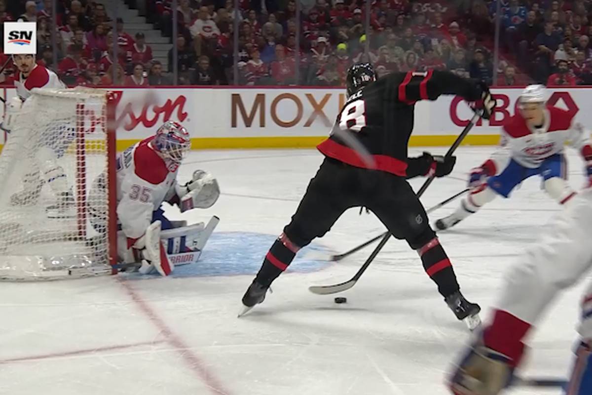 Sensationstor! Deutscher NHL-Star düpiert Torwart