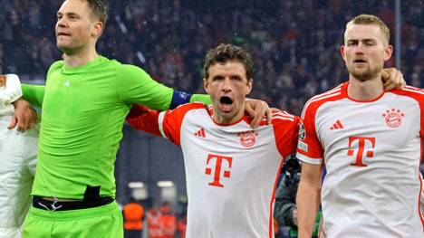 Im Champions-League-Achtelfinale besorgen der Verteidiger und der Stürmer gemeinsam einen Treffer für den FC Bayern. Ausdruck einer starken Phase der beiden nach holprigem Saisonverlauf. 