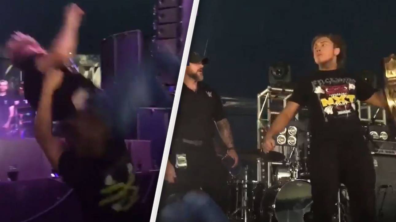 WWE-Prügelei bei Konzert