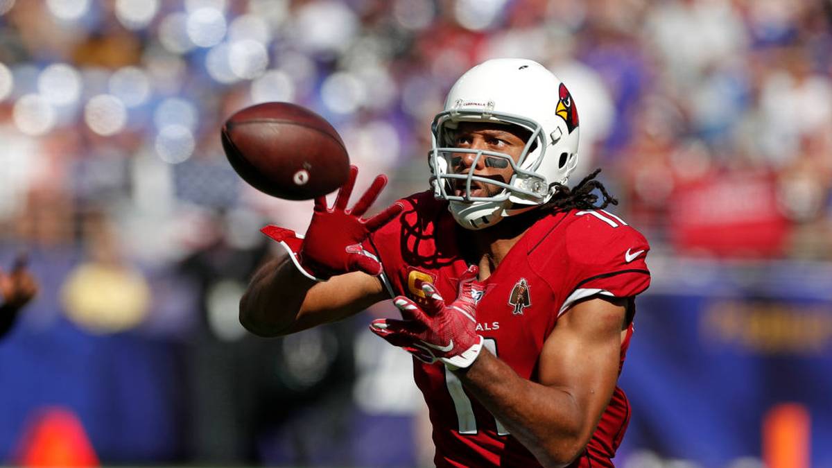 PLATZ 10: LARRY FITZGERALD - Der Wide Receiver der Arizona Cardinals bringt 174,5 Millionen Dollar auf die Geldwaage. Er wurde mit dem Team zudem elfmaliger Pro-Bowl-Sieger