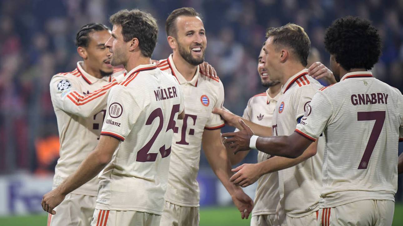 Bayern feiert Torspektakel