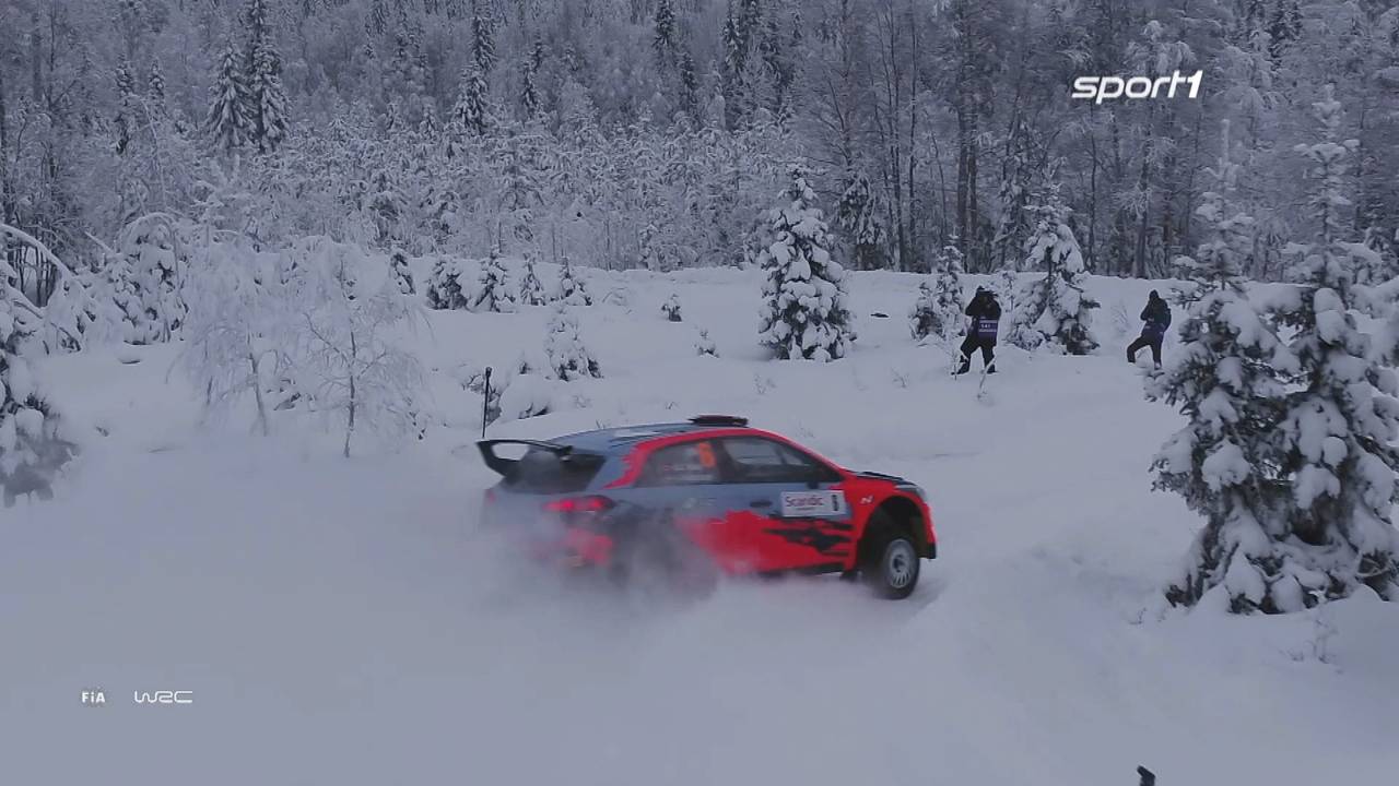 FIA World Rally: Die Highlights der Arctic-Rallye aus Finnland auf SPORT1