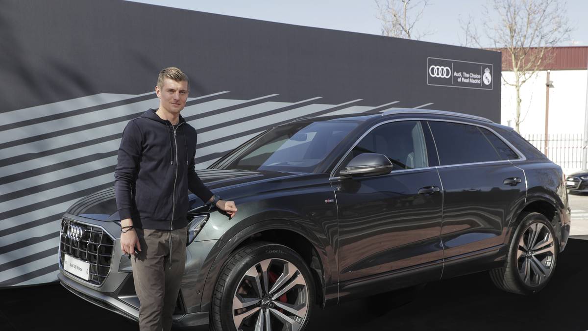 Toni Kroos' neuer Wagen ist ein Q8 50 TDI quattro tiptronic, der im freien Handel für 87.950 Euro zu haben ist