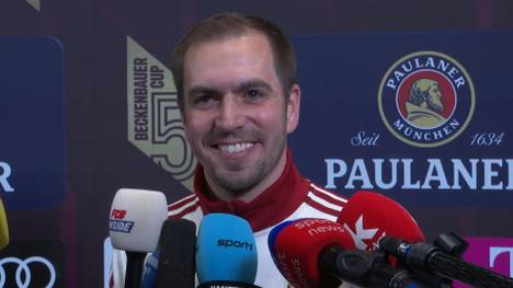 Philipp Lahm spricht im Zuge des Beckenbauer-Cups über ein mögliches Engagement beim FC Bayern München. 