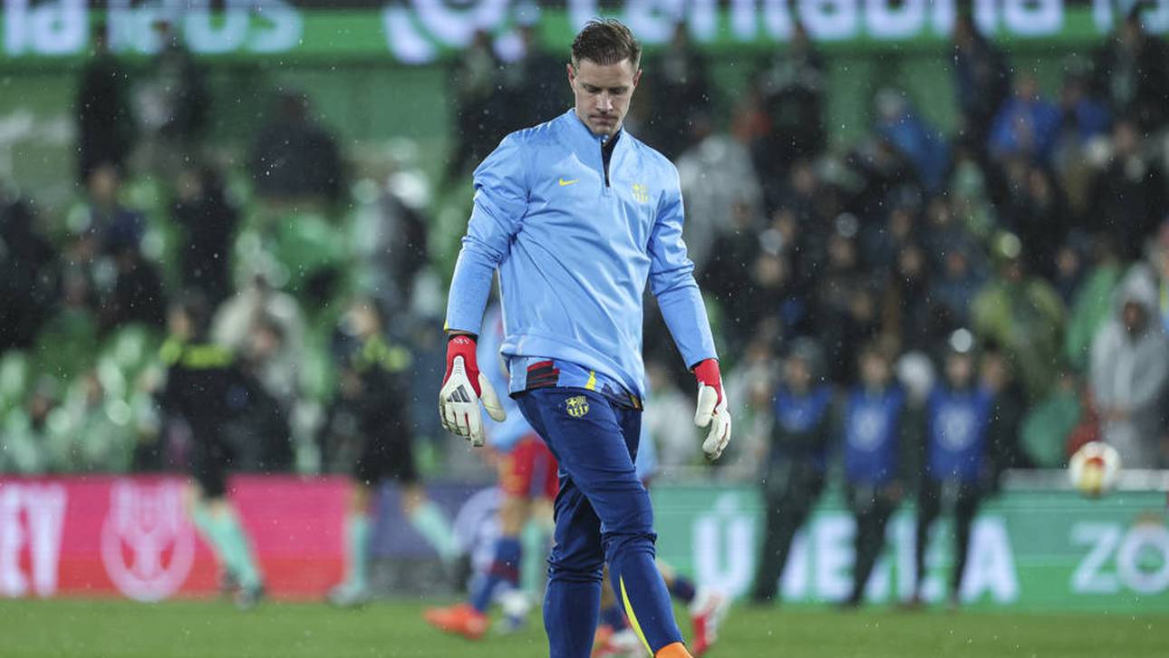 Marc-André ter Stegen kam im Pokal nicht zum Einsatz