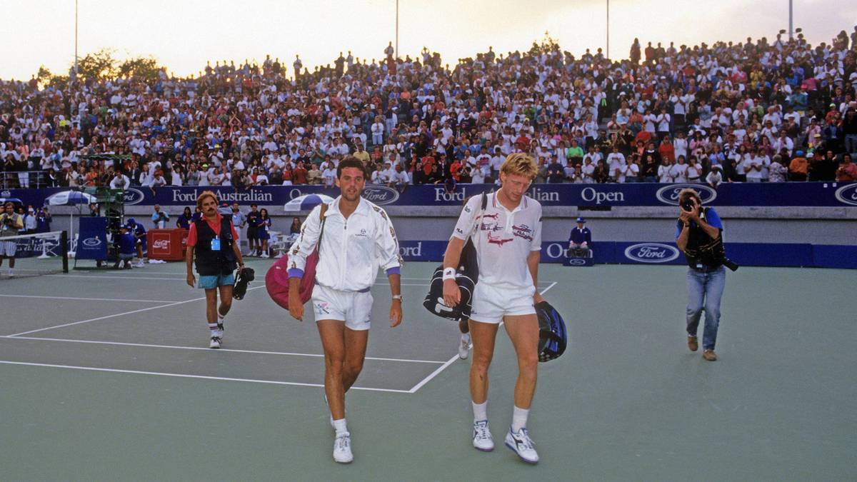 Bei den Australian Open 1991 lieferte sich Boris Becker gegen den Italiener Omar Camporese in 311 Minuten das bis dato längste Match der Turniergeschichte. Becker gewinnt mit 7:6, 7:6, 0:6, 4:6 und 14:12
