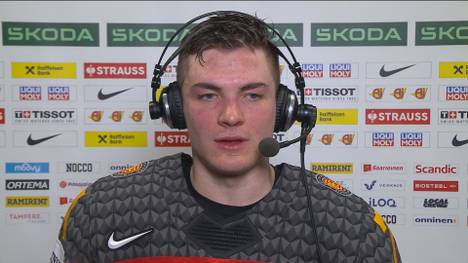 Justin Schütz ist nach dem Sieg gegen Österreich zufrieden mit der Leistung, weiß aber auch, dass die späten Gegentore die Stimmung drüben. 