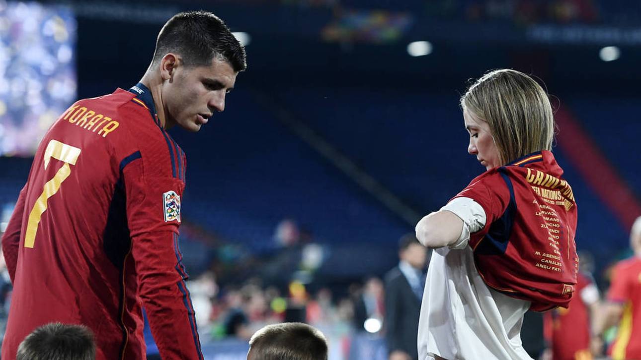 Alvaro Morata und seine Ex-Frau Alice Campello