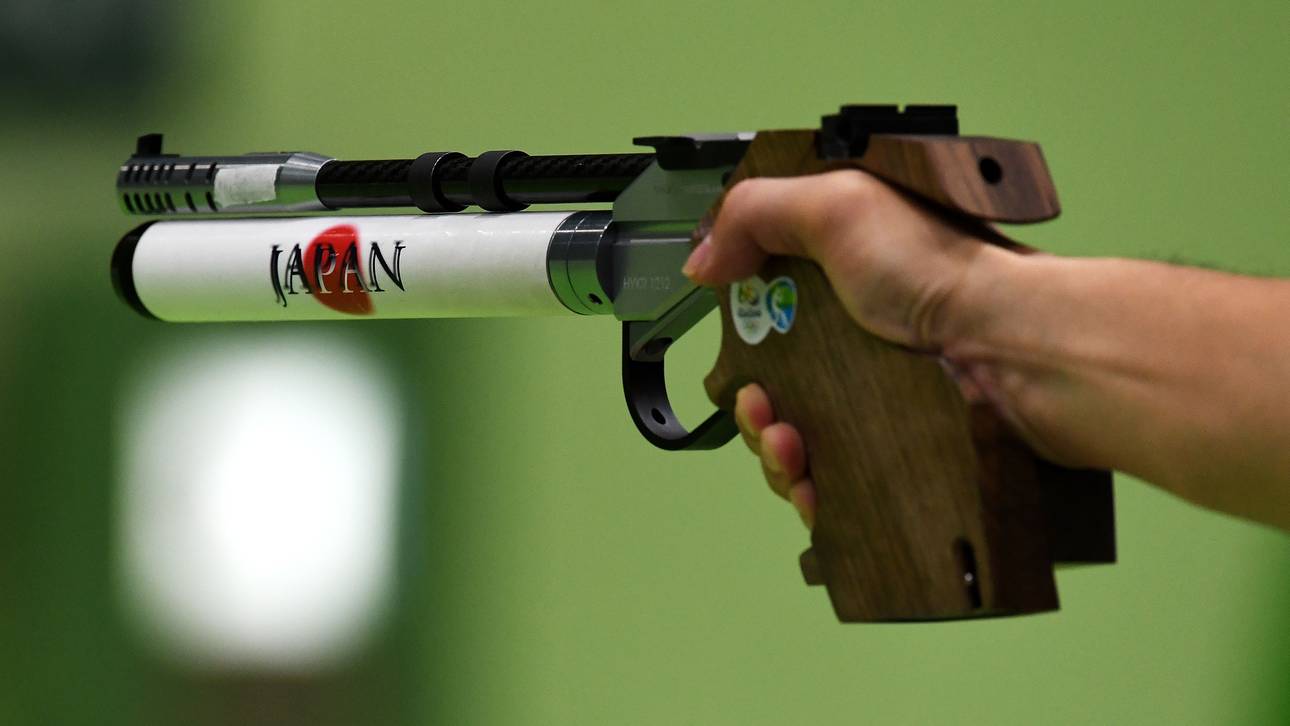 Zhang siegt mit der Luftpistole