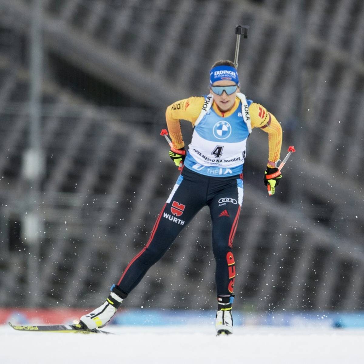 Biathlon-Hoffnung Franziska Preuß hat nach einer Fußverletzung und überstandener Corona-Infektion die Zweifel an einem Olympia-Start beseitigt.