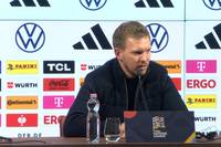 Nach dem 1:1-Unentschieden gegen Ungarn in der Nations League äußert sich Bundestrainer Julian Nagelsmann zu seiner Wechselstrategie und der Gelb-Sperre von Florian Wirtz. 