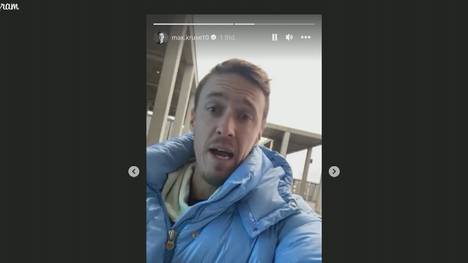 Max Kruse äußert sich auf Instagram, dass er sich auf dem Weg zum Doppelpass befindet, doch dabei erwähnt er eine falsche Anfangszeit. Für ihn startet der Doppelpass erst um 11.30 Uhr 