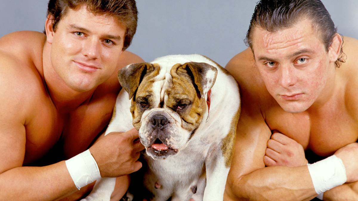 Davey Boy Smith und Dynamite Kid bildeten bei WWE die British Bulldogs
