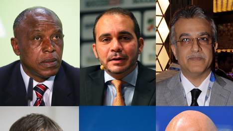 Das sind die fünf Kandidaten für die Wahl zum FIFA-Präsidenten