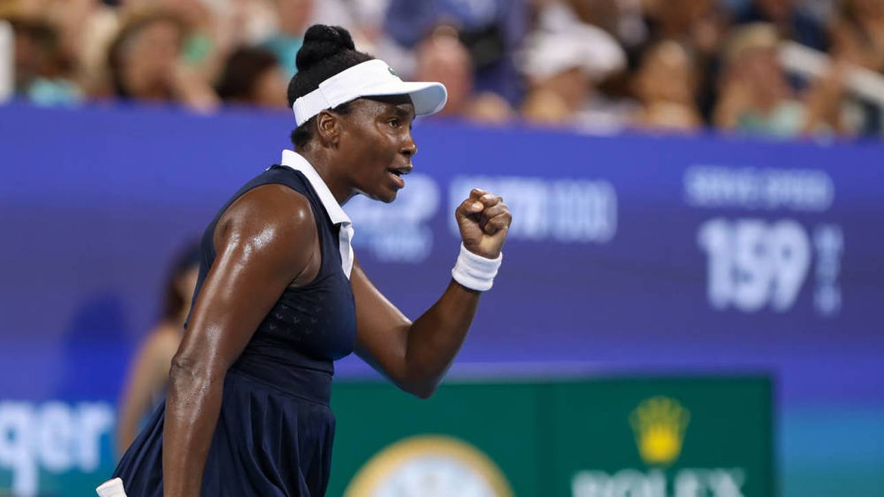 US Open: Venus Williams spielt im Einzel