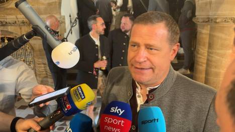 Max Eberl und Herbert Hainer sprechen über die aktuell schwierigen Vertragsverhandlungen mit Leroy Sané. Beide finden dabei klare Worte.
