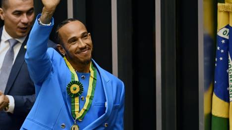 Lewis Hamilton zum Ehrenbürger Brasiliens ernannt