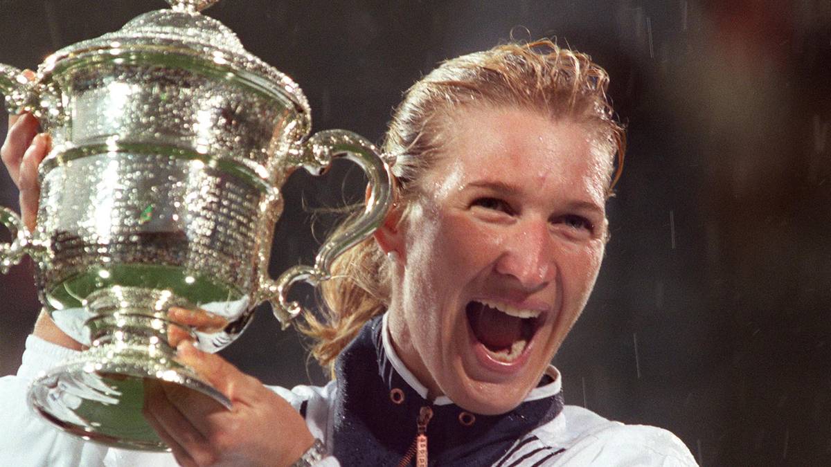 EINZEL - DAMEN: Steffi Graf - Australian Open 1988, 1989, 1990 und 1994 / French Open 1987, 1988, 1993, 1995, 1996 und 1999 / Wimbledon 1988, 1989, 1991, 1992, 1993, 1995 und 1996 / US Open 1988, 1989, 1993, 1995 und 1996