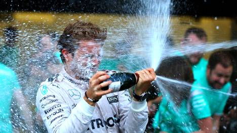 Nico Rosberg gewann das Rennen in Baku klar vor Sebastian Vettel