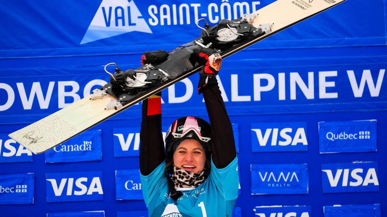 Snowboard: Hofmeister mit Doppelsieg