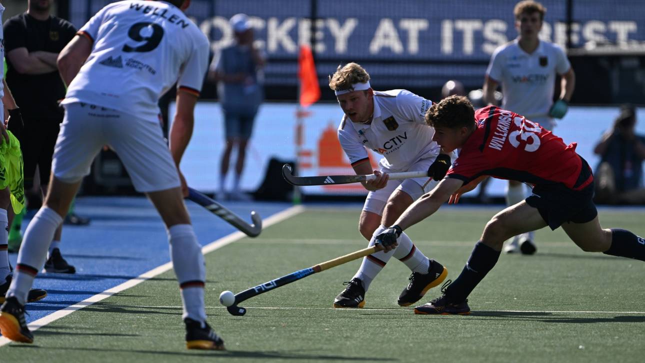 Hockey: Männer unterliegen Großbritannien