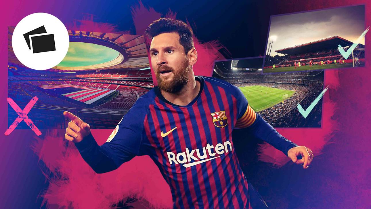 Messis imposante Stadion-Checkliste