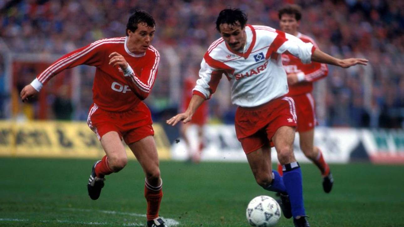 Jan Furtok im Spiel gegen den FC Bayern München 