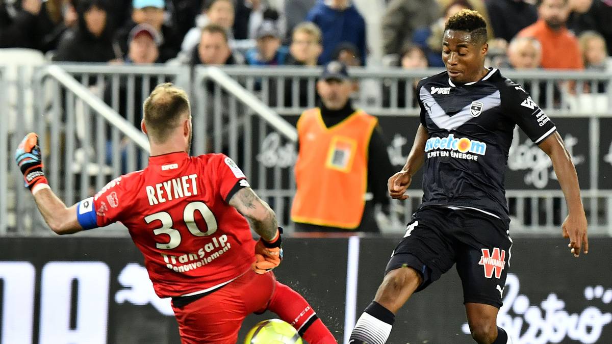 PLATZ 2: Francois Kamano (Girondins Bordeaux, 4 Tore) - Bordeaux legte einen holprigen Saisonstart hin, auf Offensivmann Kamano war immerhin Verlass. Vier Tore erzielte der 22-Jährige bislang, auch zuletzt beim 3:1-Sieg in Guingamp war er erfolgreich