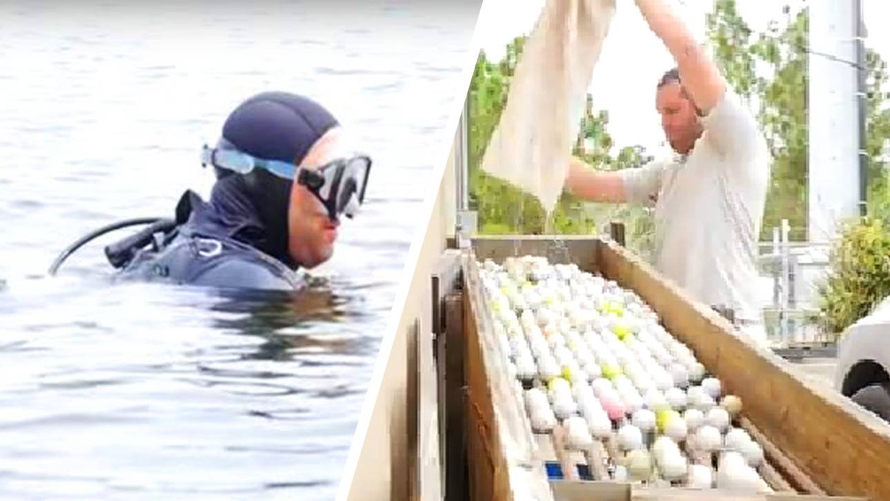Unter Wasser zum Golf-Multimillionär