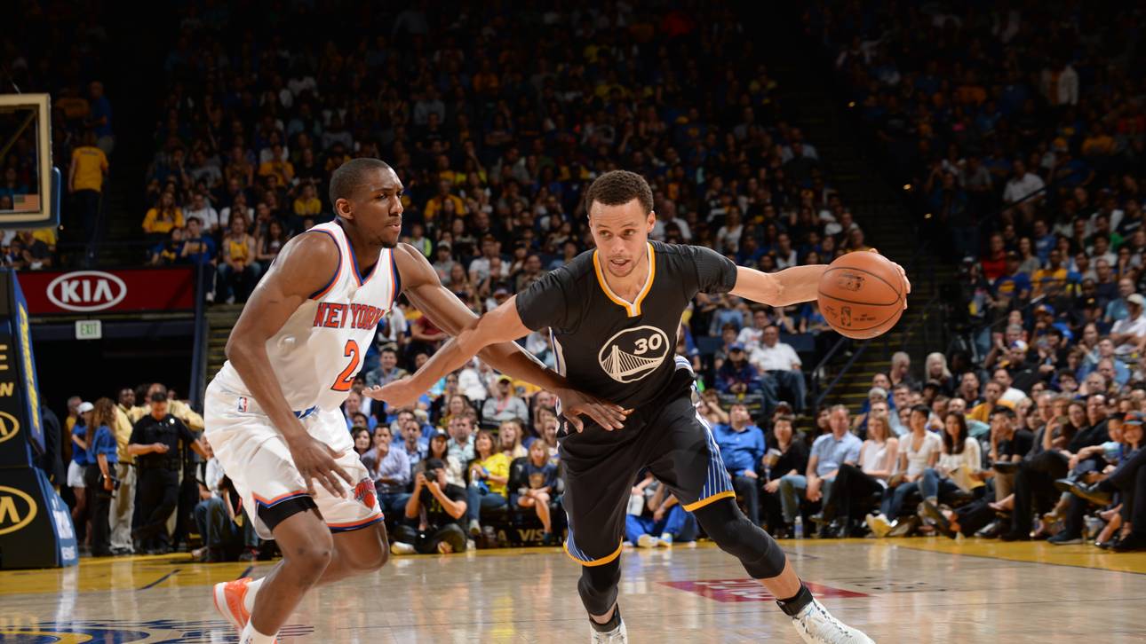 Warrior Curry beschenkt sich mit Sieg