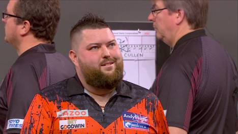 Joe Cullen glänzt gegen seinen Kumpel Michael Smith mit einem Monster-Finish. In Summe ist Cullen gegen den Bully Boy aber chancenlos. 