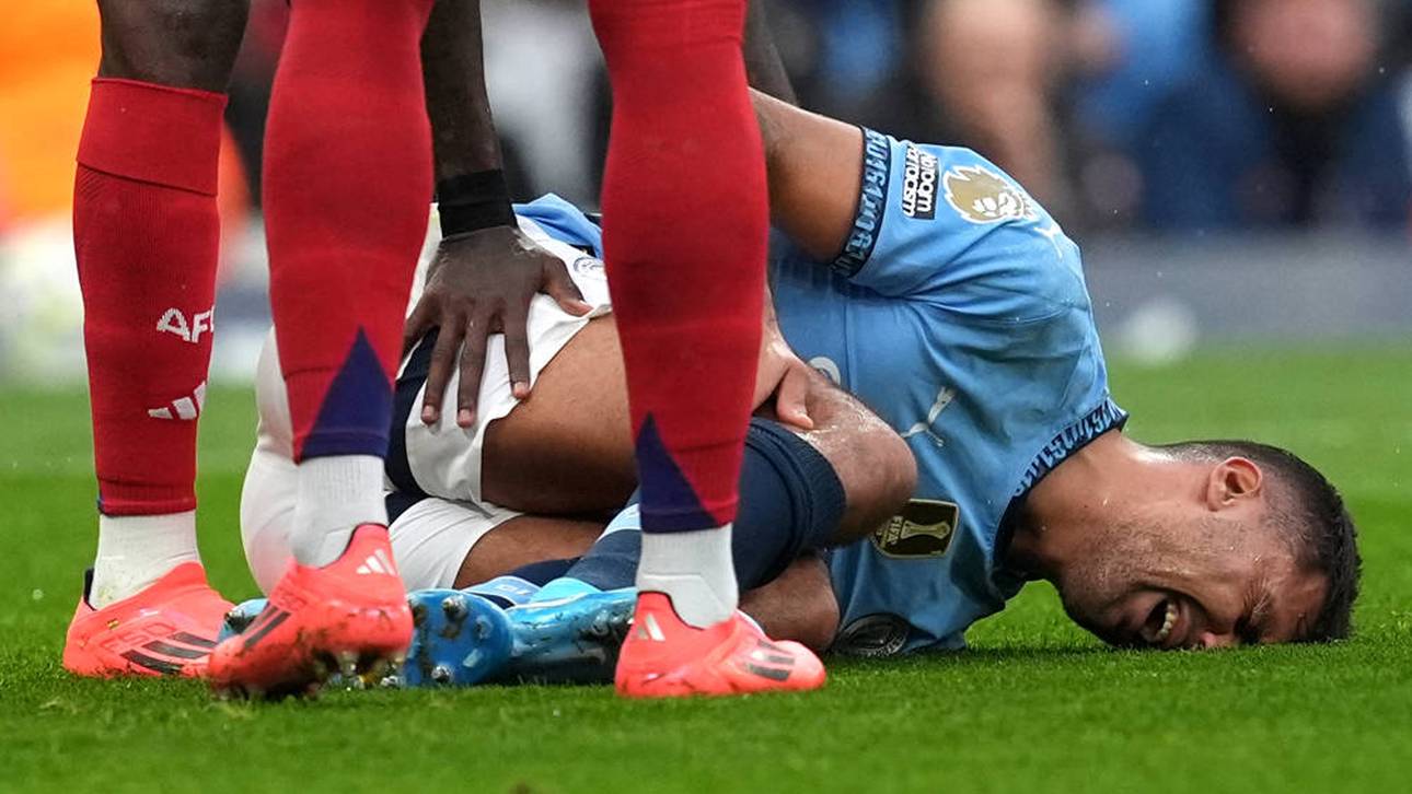 Citys Mittelfeld-Stratege verletzt sich gegen Arsenal schwer und wird erstmal ausfallen