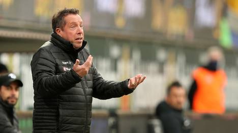 Markus Kauczinski, Trainer von Dynamo Dresden, hat Corona