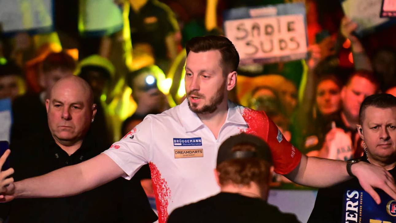 Darts-Action aus Göttingen im TV