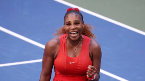Freude pur: Serena Williams steht in der nächsten Runde der US Open