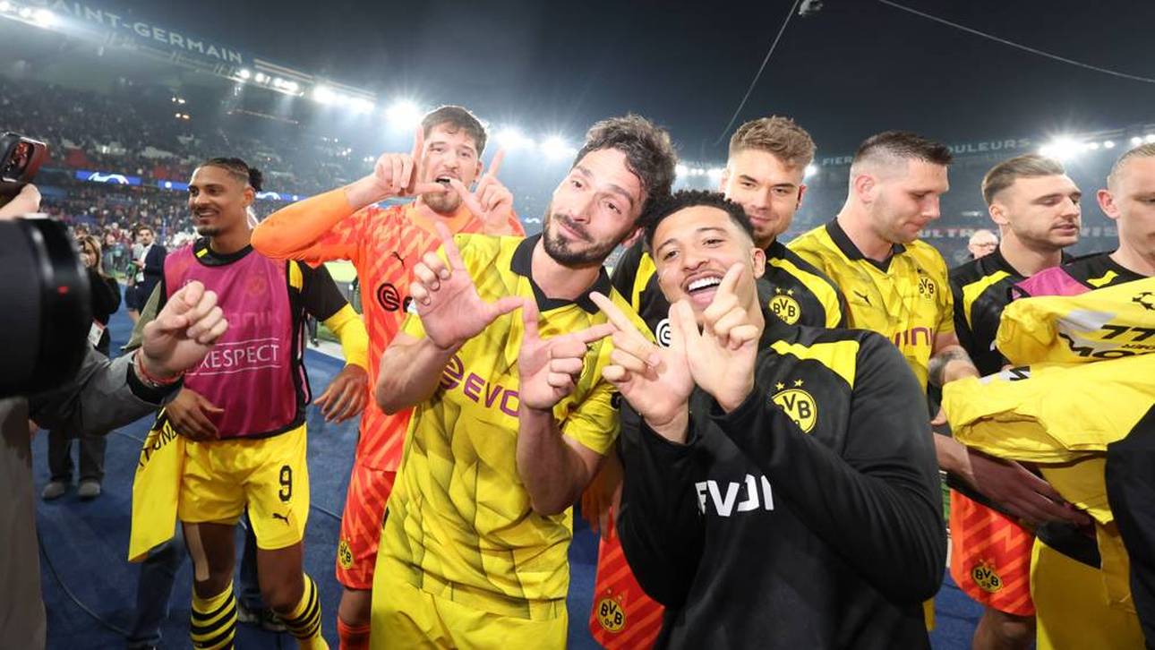 BVB-Helden in Dortmund empfangen