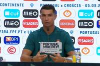 Vor Portugals Nations-League-Spielen wird Cristiano Ronaldo zu nach der EM kursierenden Rücktrittsgerüchten befragt. Außerdem spricht der Superstar über seine neuen Ambitionen bei YouTube.