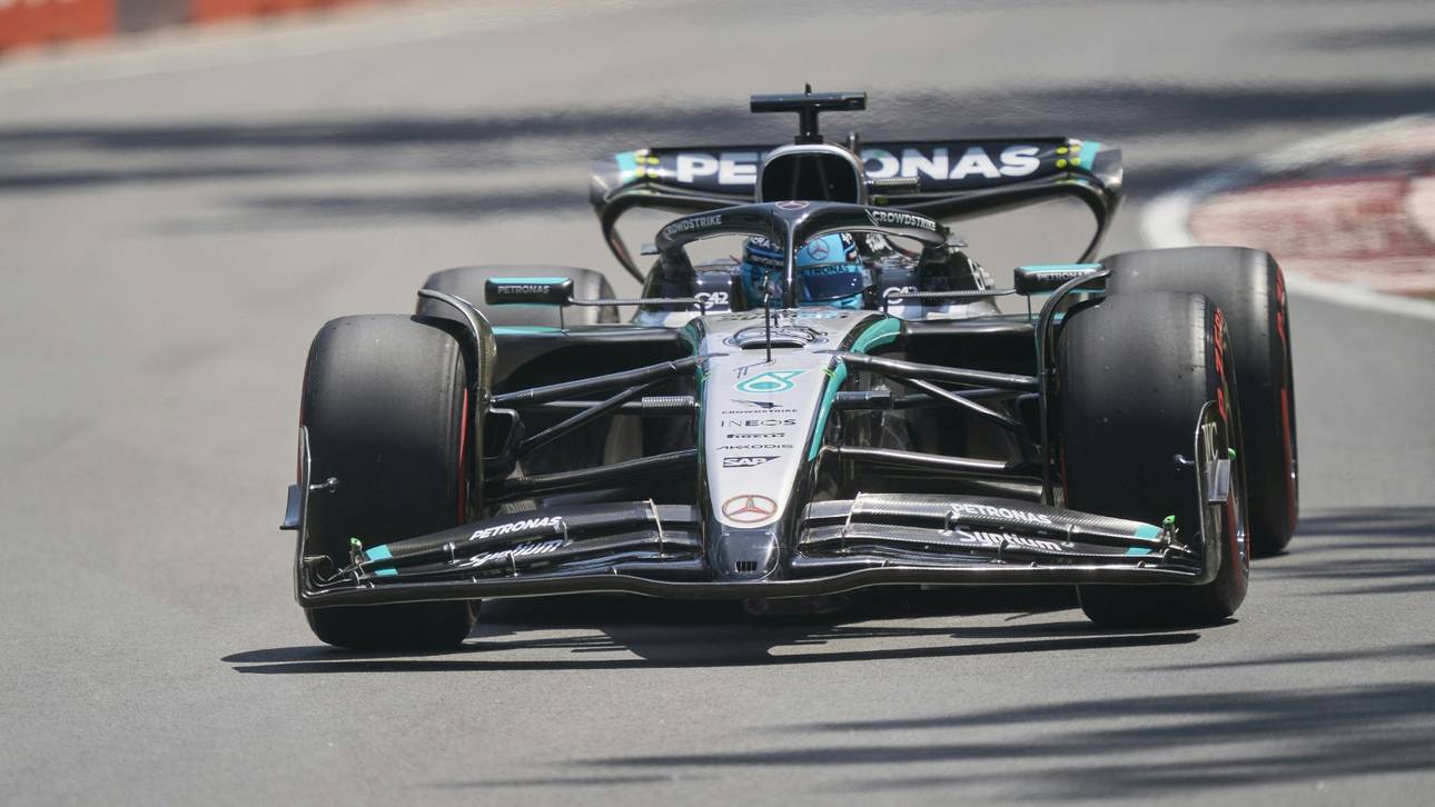 Russell rast zur Pole Position in Kanada