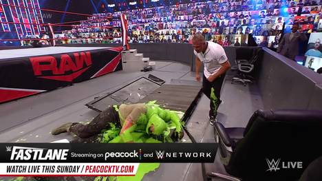 Ein vermeintliches Match zwischen Braun Strowman und Shane McMahon bei WWE Monday Night RAW entpuppt sich als Falle für das "Monster Among Men".