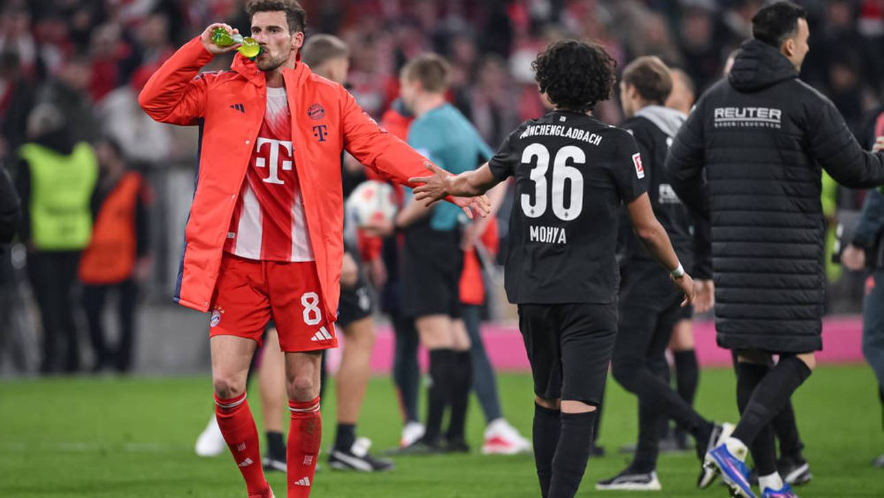 Wael Mohya war gegen Goretzka und den FC Bayern ein Gladbacher Lichtblick