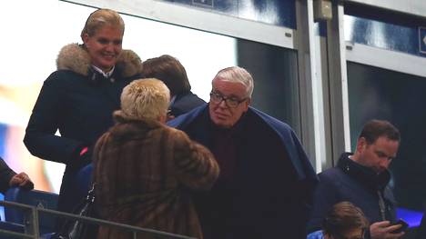 Auf Investor Klaus Michael Kuehne (rechts) kann sich der Hamburger SV verlassen
