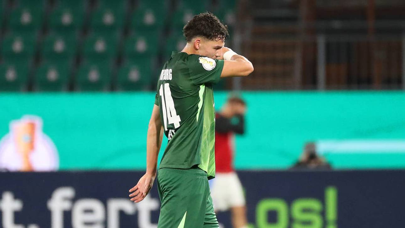 Bitterer Platzverweis im DFB-Pokal