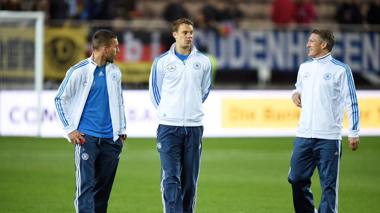 DFB mit Neuer und Schweinsteiger