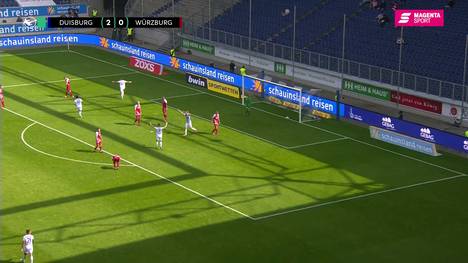 MSV Duisburg - FC Würzburger Kickers (2:0): Tore und Highlights | 3. Liga