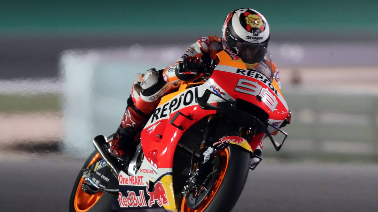 Lorenzo fuhr mit kaputter Rippe